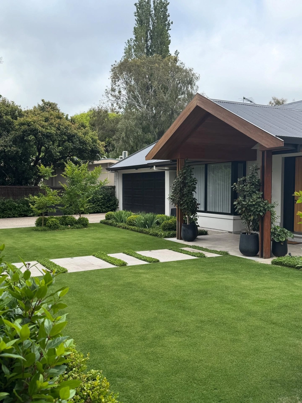 Mẫu cây bóng mát trồng trước nhà hợp phong thủy gia chủ