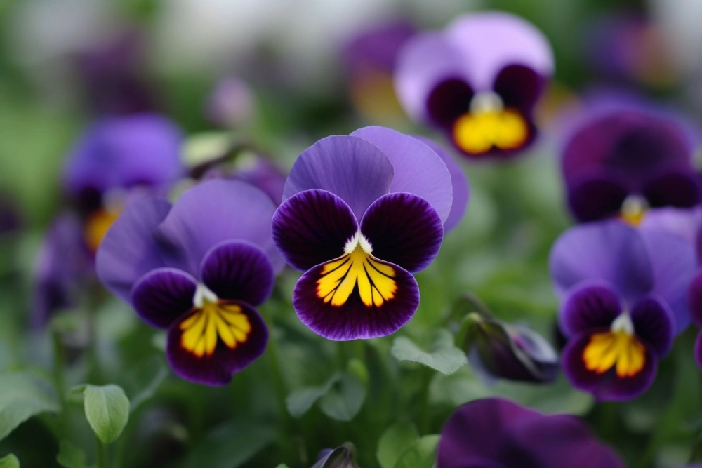 Ảnh hoa păng xê lưu giữ khoảnh khắc rực rỡ