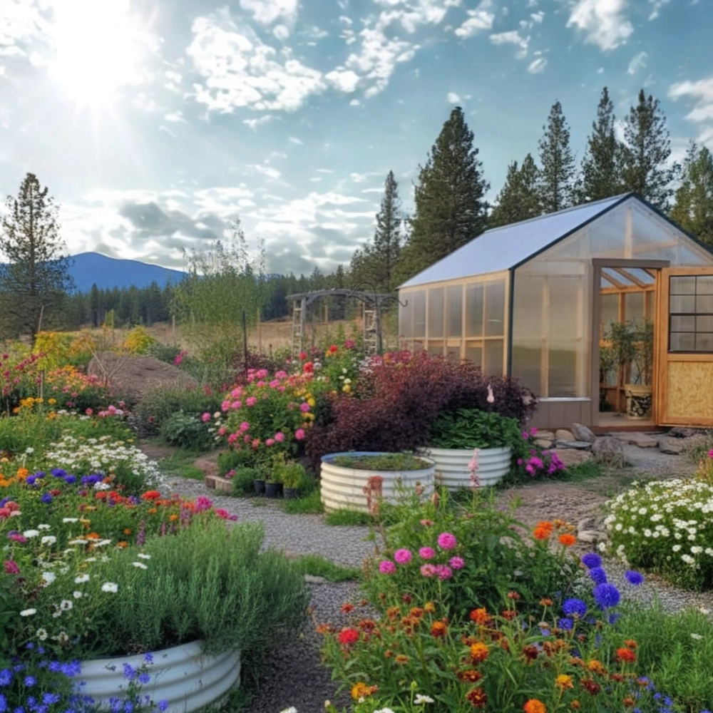 Trang trí sân thượng đẹp lung linh vào ban đêm