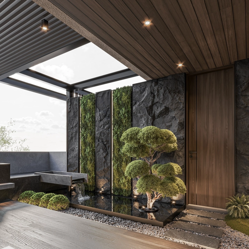 Sân thượng đẹp làm nơi nướng bbq cho gia đình cuối tuần