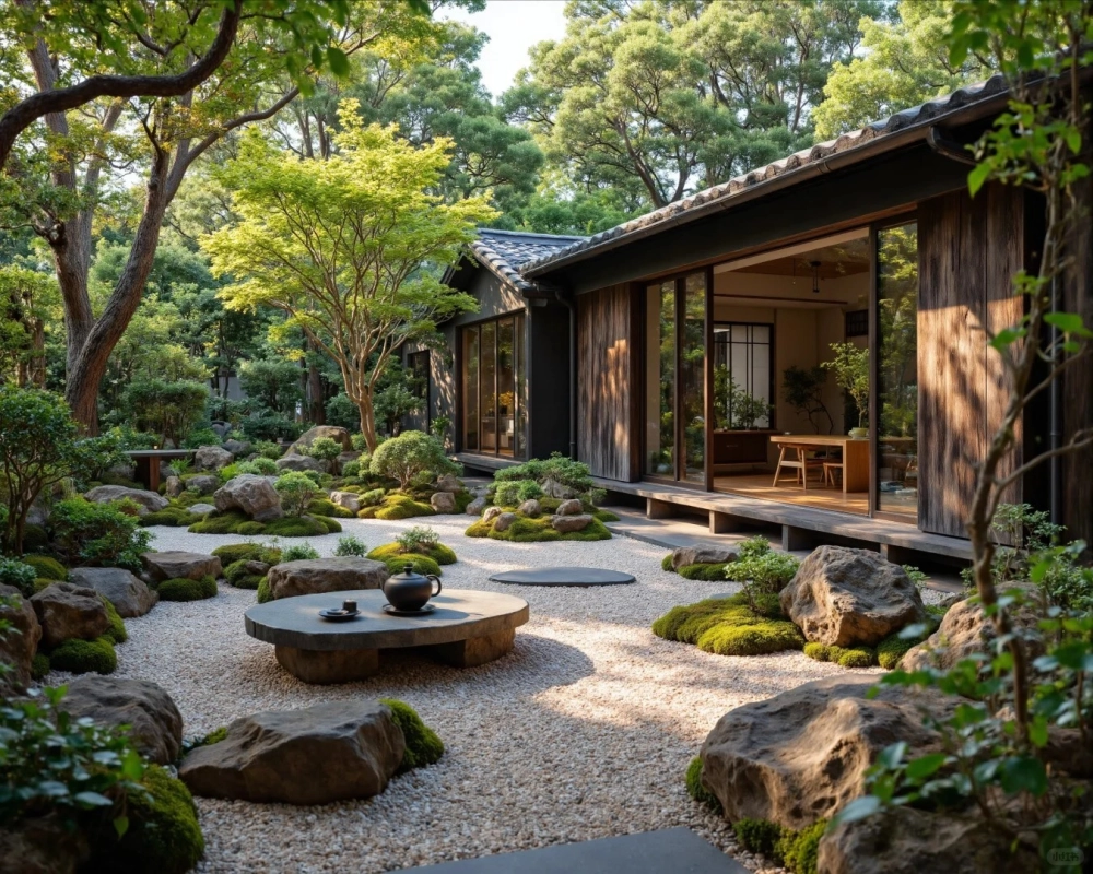 Mẫu thiết kế sân vườn kiểu mỹ phóng khoáng và tự nhiên