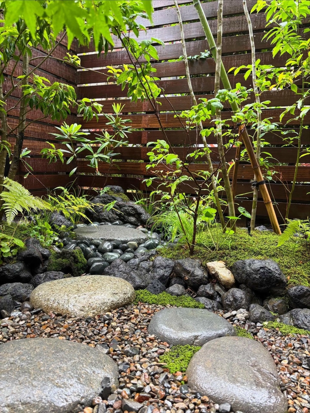 Cải tạo góc sân vườn nhỏ thành khu tiểu cảnh khô