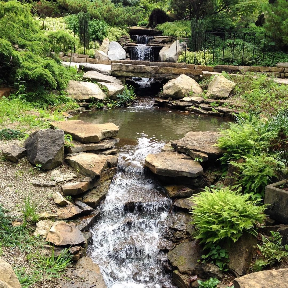 Thác nước phong thủy luân mang lại tài lộc cho gia chủ