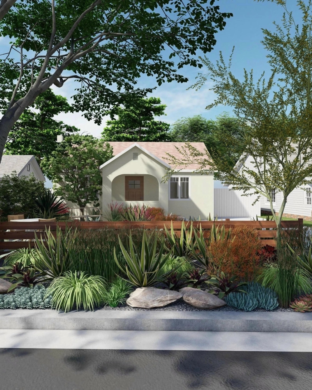 Thời gian thi công sân vườn nhanh chóng cho căn hộ chung cư