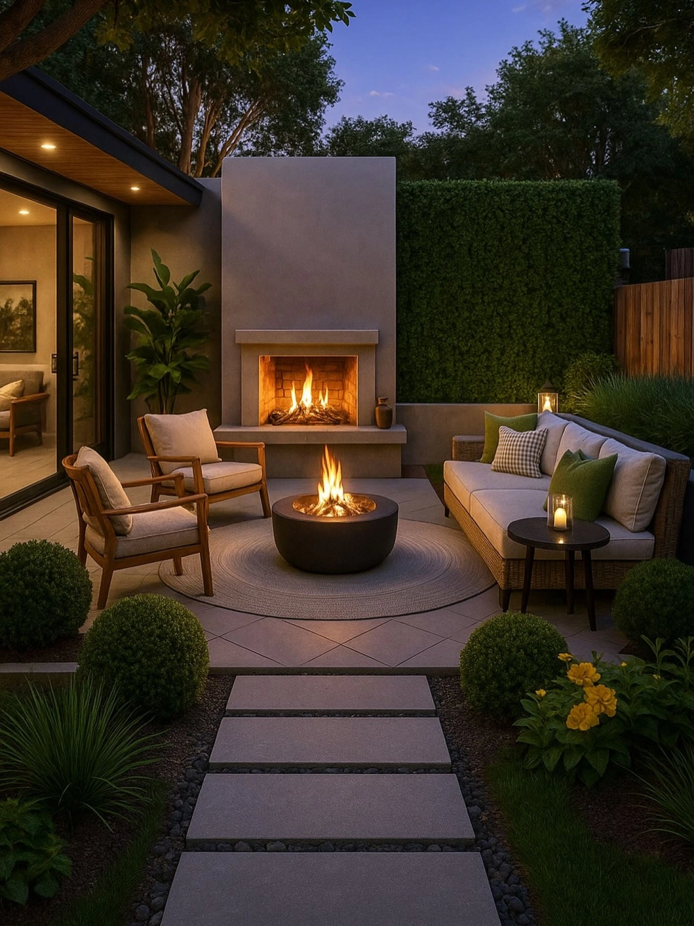 Mẫu thiết kế cảnh quan khu đô thị xanh hiện đại