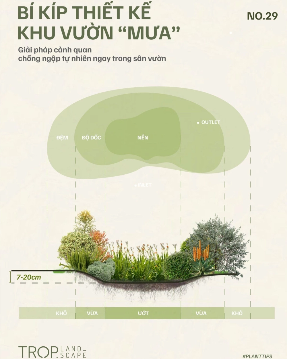 Nguyên lý thiết kế sân vườn cho không gian hẹp