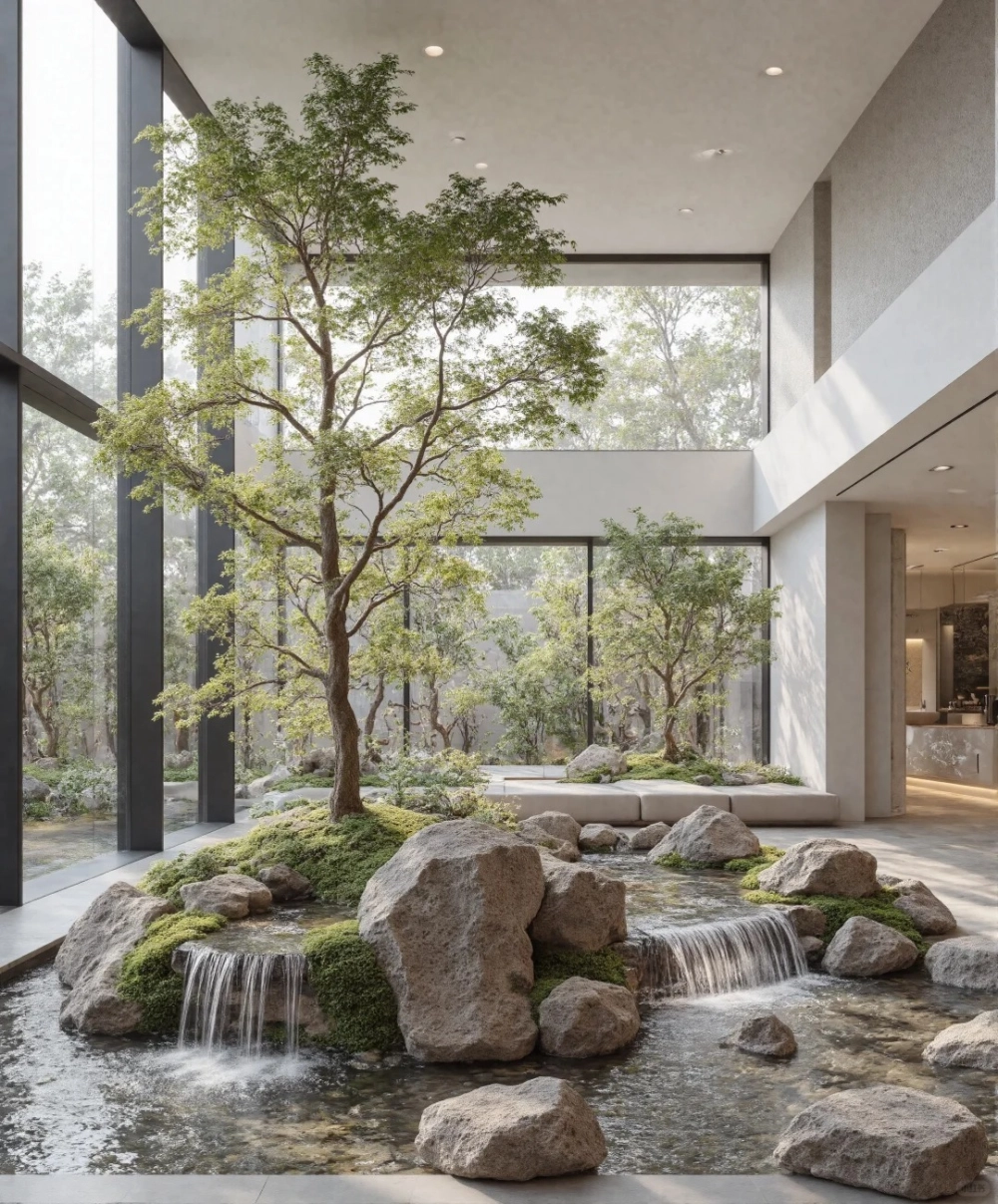 Không gian thiết kế sân vườn trường mầm non an toàn