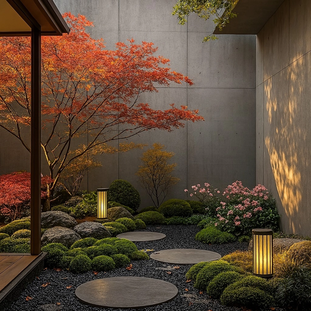 Tận dụng tiểu cảnh góc sân vườn để tối ưu diện tích thừa