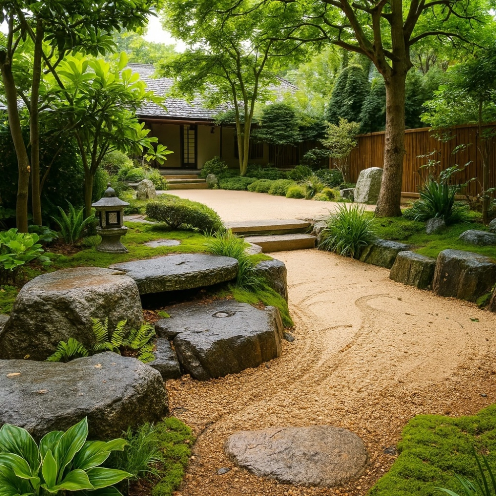 Cách bài trí tiểu cảnh lu nước sân vườn tạo nét cổ điển