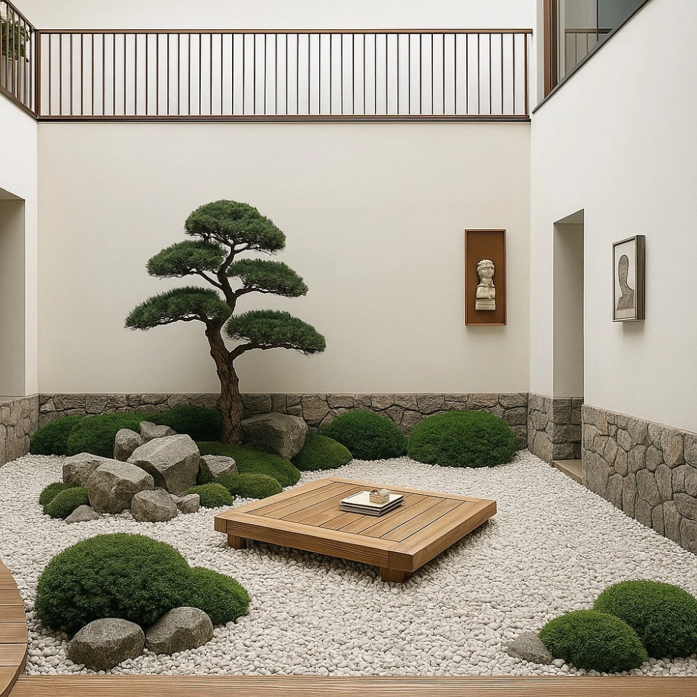 Lựa chọn vật liệu làm tiểu cảnh sân vườn bền bỉ với thời gian