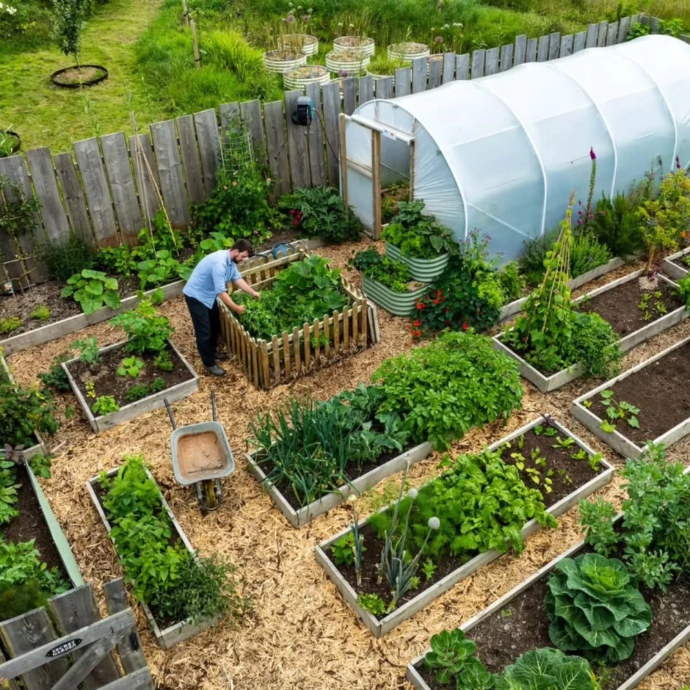 Sử dụng phân bón hữu cơ cho vườn rau sạch luôn xanh tốt