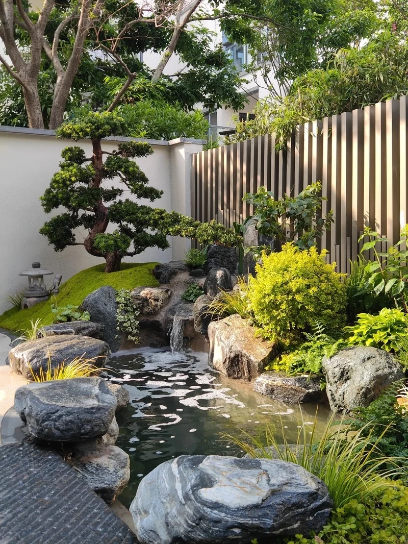 Vẻ cổ điển tinh tế từ mẫu sân vườn phong cách Trung Hoa cổ điển