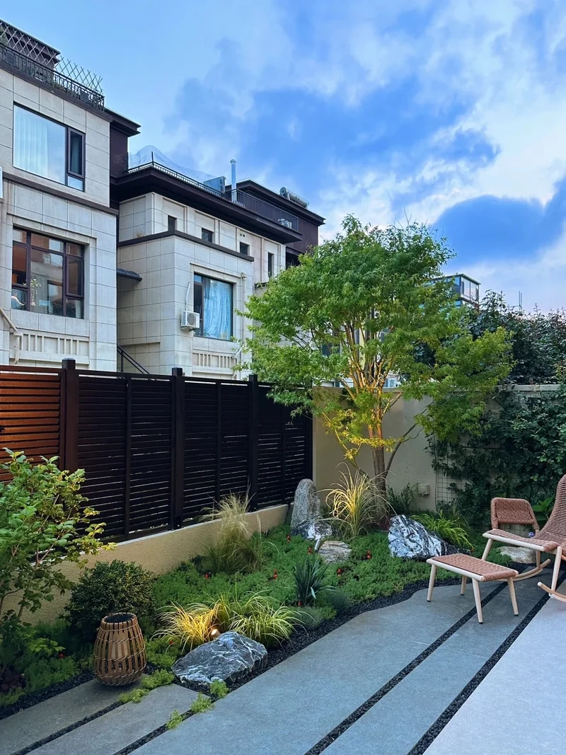 Nghệ thuật sân vườn hoàn hảo với mẫu sân vườn phong cách Trung Hoa ảnh nghệ thuật