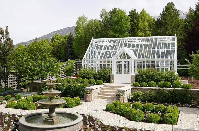 Thực tế sống động với thiết kế sân vườn cổ điển ảnh thực tế